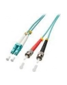LINDY Patchcord światłowodowy LC/ST OM3 50/125um Multimode 10m (46384) - nr 9