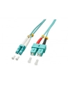 LINDY Patchcord światłowodowy LC/SC OM3 50/125um Multimode 2m (46391) - nr 3