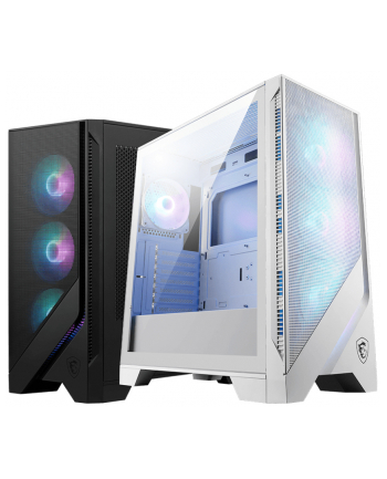 Obudowa MSI MAG FORGE 320R WHITE AIRFLOW ATX Midi z oknem, bez zasilacza