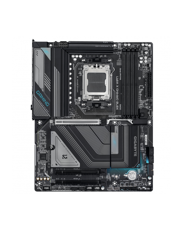 Płyta Gigabyte X870 GAMING X WIFI7 /AMD X870/DDR5/SATA3/M.2/USB4/PCIe5.0/WiFi/BT/AM5/ATX główny