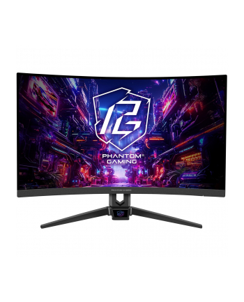 Monitor ASRock 27'' Curved Gaming Monitor PG27FRS1A 2xHDMI DP głośniki 2x2W