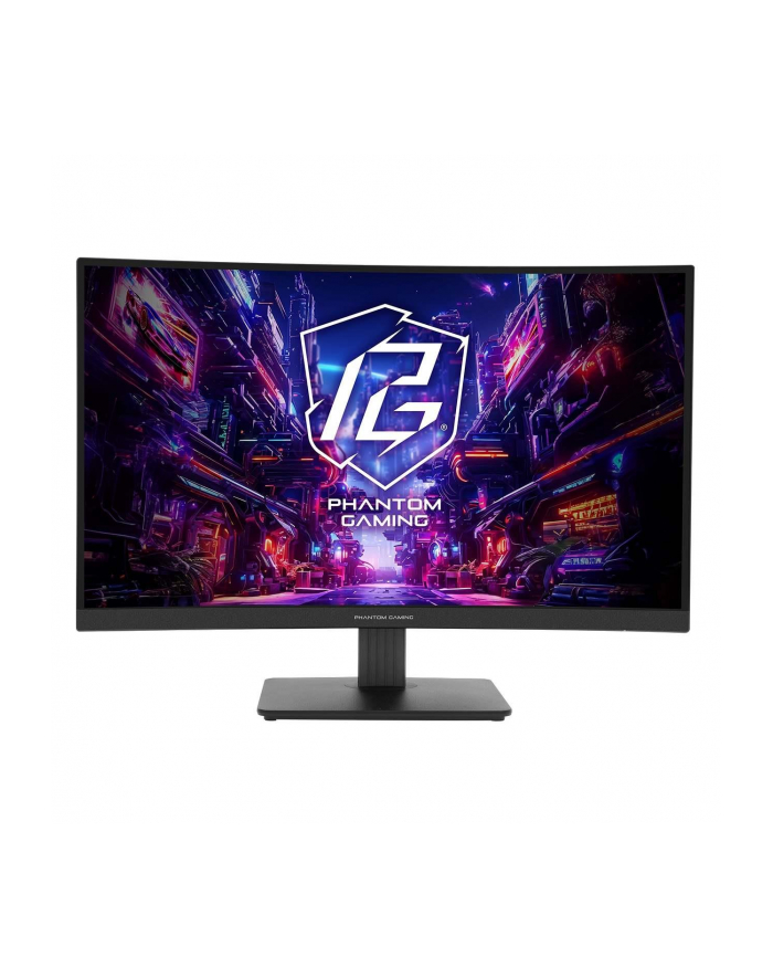 Monitor ASRock 27'' Curved Gaming Monitor PG27QRT1B 2xHDMI DP głośniki 2x2W główny