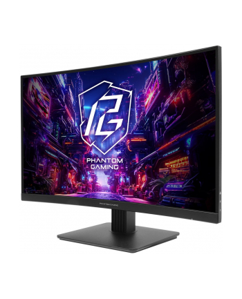 Monitor ASRock 27'' Curved Gaming Monitor PG27QRT1B 2xHDMI DP głośniki 2x2W