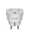 Adapter podróżny Savio AP-02 gniazdo UK - wtyk (wersja europejska) - nr 2