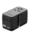 Adapter podróżny Verbatim Charge 'n' Travel GaN III globalny 4xUSB-C PD 3.0 QC 4+ 70W, 1xUSB-A QC 4+ 60W - nr 30