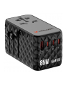 Adapter podróżny Verbatim Charge 'n' Travel GaN III globalny 4xUSB-C PD 3.0 QC 4+ 70W, 1xUSB-A QC 4+ 60W - nr 31