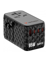Adapter podróżny Verbatim Charge 'n' Travel GaN III globalny 4xUSB-C PD 3.0 QC 4+ 70W, 1xUSB-A QC 4+ 60W - nr 39
