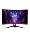 Monitor ASRock 27'' Curved Gaming Monitor PG27FRS1A 2xHDMI DP głośniki 2x2W - nr 17