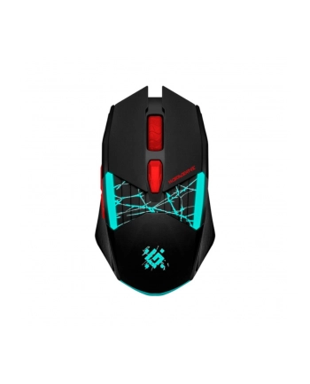 Mysz bezprzewodowa Defender HORRODINE GM-237 optyczna 3200dpi czarna RGB AKUMULATOR 6 przycisków Gaming nr 1