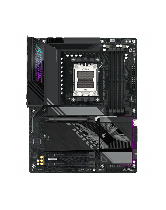 gigabyte Płyta główna X870E A ELITE WIFI7 AM5 4DDR5 HDMI/USB-C ATX główny