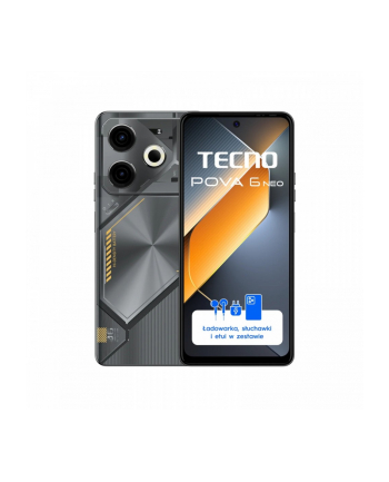 tecno Smartfon POVA 6 NEO Speed Black