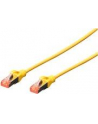 DIGITUS  LAN KABEL CAT 6-0,25M - 10 SZTUK - KABEL SIECIOWY RJ45 - EKRANOWANY S/FTP - KOMPATYBILNY Z CAT 6A I CAT 7 - ŻÓŁTY  () - nr 3