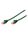 DIGITUS  - 10 SZTUK - KABEL KROSOWY CAT-6-1 M - EKRANOWANIE S-FTP - DRUTY MIEDZIANE - PŁASZCZ LSZH - KABEL SIECIOWY - ZIELONY  () - nr 3