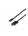 EFB-ELEKTRONIK  EBUSBC-DP14K.2 ADAPTER KABLA WIDEO 2 M USB TYP-C DISPLAYPORT CZARNY  () - nr 1