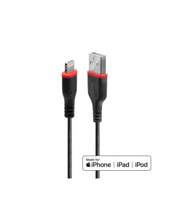 LINDY  31291 ZŁĄCZE MĘSKIE LIGHTNING, ZŁĄCZE MĘSKIE USB-A  ()