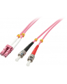 LINDY LC/ST 50/125µm OM4 1m (46350) - nr 7
