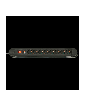 Lindy Listwa zasilająca 8 gniazd czarna (73104) nr 1