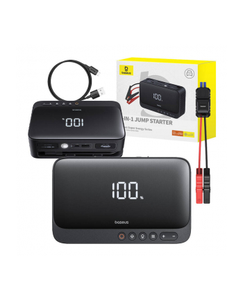 Baseus Powerbank Rozrusznik 600A (Czarny) C0024590211100 nr 1
