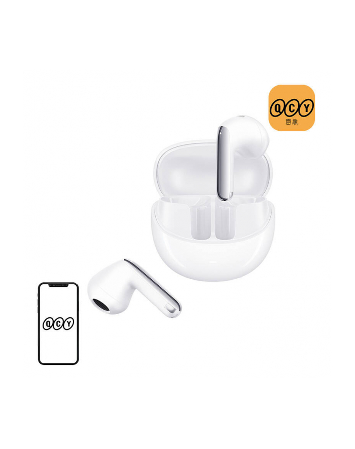 Qcy TWS HT 10 pro ANC (białe) (HT10PROWHITE) główny