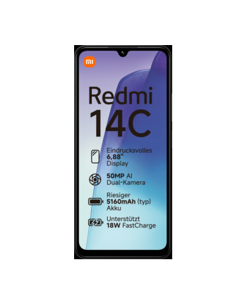 Xiaomi Redmi 14C 4/128GB Midnight Black