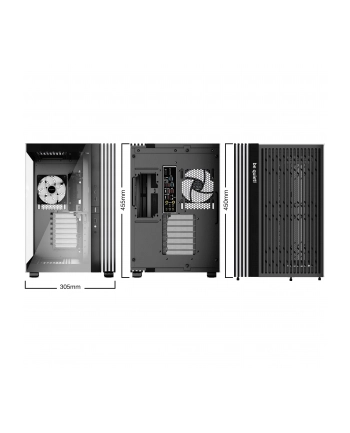 Obudowa be quiet! Light Base 600 LX Black ATX Midi ARGB z oknem bez zasilacza