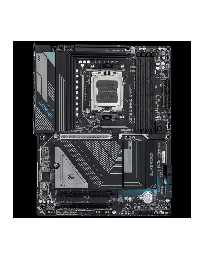 Płyta Gigabyte X870 GAMING X WIFI7 /AMD X870/DDR5/SATA3/M.2/USB4/PCIe5.0/WiFi/BT/AM5/ATX główny