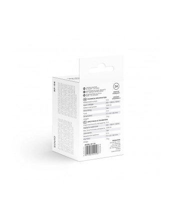 Adapter podróżny Savio AP-04 gniazdo (wersja europejska)-wtyk UK