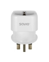 Adapter podróżny Savio AP-04 gniazdo (wersja europejska)-wtyk UK - nr 9