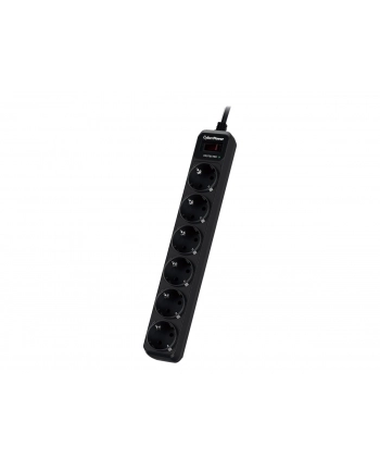 CYBERPOWER CYBERPOWER CYBERPOWER ESSENTIAL 6 X SCHUKO OCHR. P. PRZECIAZEN. B0620SC0-DE  () CZARNY (B0620SC0DE)