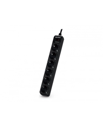 CYBERPOWER CYBERPOWER CYBERPOWER ESSENTIAL 6 X SCHUKO OCHR. P. PRZECIAZEN. B0620SC0-DE  () CZARNY (B0620SC0DE)