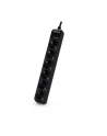 CYBERPOWER CYBERPOWER CYBERPOWER ESSENTIAL 6 X SCHUKO OCHR. P. PRZECIAZEN. B0620SC0-DE  () CZARNY (B0620SC0DE) - nr 4