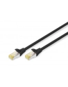 DIGITUS DIGITUS KABEL LAN CAT 6A - 1 M - 10 SZTUK - KABEL SIECIOWY RJ45 - EKRANOWANY S/FTP - KOMPATYBILNY Z CAT-6 & CAT-7 - CZARNY  () - nr 5