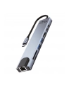Stacja dokująca USB-C Media-Tech 8 in 1 GIGA LAN HUB MT5046 - nr 1