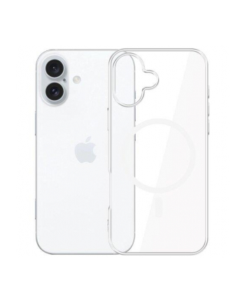 3mk pczerwonyection Etui na telefon 3mk do Apple iPhone 16 z Mag Safe - przezroczyste Clear MagCase nr 2