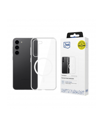 3mk pczerwonyection Etui na telefon 3mk do Samsung Galaxy S24 z Mag Safe - przezroczyste Clear MagCase nr 1