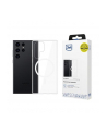 3mk pczerwonyection Etui na telefon 3mk do Samsung Galaxy S24 Ultra z Mag Safe - przezroczyste Clear MagCase - nr 4