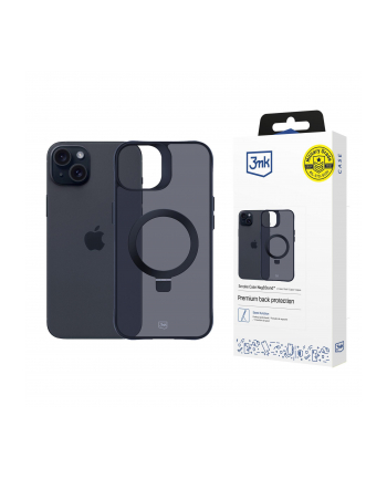 3mk pczerwonyection Etui na telefon 3mk Smoke Case Mag'Stand do Apple iPhone 15 nr 1