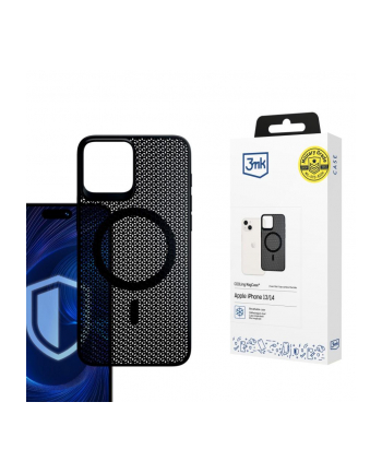 3mk pczerwonyection Etui na telefon 3mk do Apple iPhone 13/14. Oddychające, COOLing MagCase