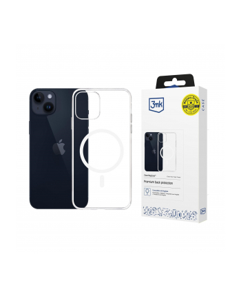 3mk pczerwonyection Etui na telefon 3mk do Apple iPhone 14 z Mag Safe - przezroczyste Clear MagCase