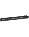 Intellinet 513487 Patch panel STP Cat5e 1U 24-porty RJ45, czarny Intellinet 513487 Patch panel STP Cat5e 1U 24-porty RJ45, czarny - nr 2