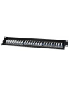 Intellinet 513487 Patch panel STP Cat5e 1U 24-porty RJ45, czarny Intellinet 513487 Patch panel STP Cat5e 1U 24-porty RJ45, czarny - nr 3