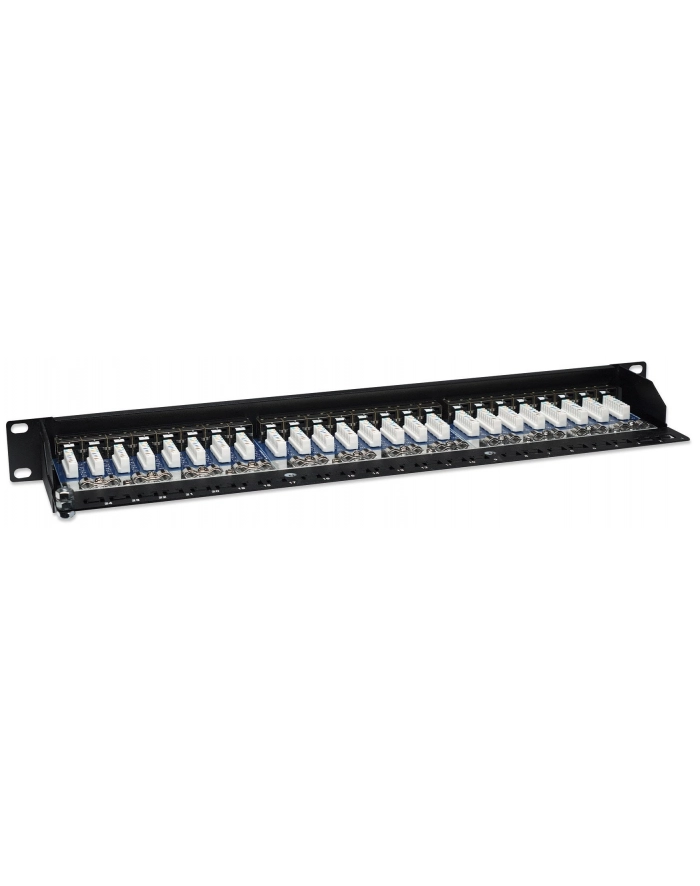 Intellinet 513487 Patch panel STP Cat5e 1U 24-porty RJ45, czarny Intellinet 513487 Patch panel STP Cat5e 1U 24-porty RJ45, czarny główny
