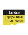 Lexar 128GB microSDXC Professional GOLD UHS-II A1 C10 U3 V60 microSDXC | 128GB | UHS-II | U3 | A1 | V60 | Class 10 | Odczyt do 280 MB/s | Zapis do 100 MB/s - nr 1