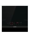 Gorenje GI6401BCE Ilość pól grzewczych: 4 | Wykończenie: szlif przedni | Kolor: czarny | Sterowanie: panel dotykowy | Wymiary (W/S/G) cm: 6/59/52 - nr 6