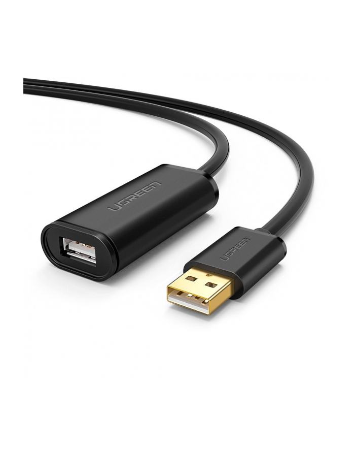 Ugreen US121 USB 2.0 przedłużający, aktywny, 5m czarny główny