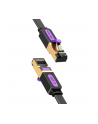 Vention Płaski UTP Cat.7 RJ45 Ethernet 15m czarny Kabel sieciowy UTP Cat.7 - nr 6