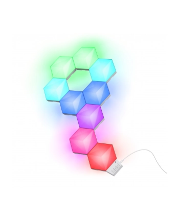 trust Panele dodatkowe GXT903 VYBZ LED HEXAGON 3 sztuki nr 2