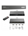 digitus Przełącznik/Switch 4K HDMI 3x1, 60Hz HDCP 2.3, pilot, Czarny - nr 51