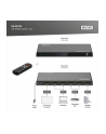 digitus Przełącznik/Switch 4K HDMI 5x1, 60Hz HDCP 2.3, pilot, Czarny - nr 49