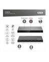 digitus Przełącznik/Switch 8K HDMI 5x1, 60Hz (4:4:4), HDR, HDCP 2.3, pilot, Czarny - nr 46